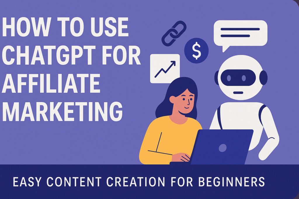Creating affiliate marketing blog content with ChatGPT prompts and templates
