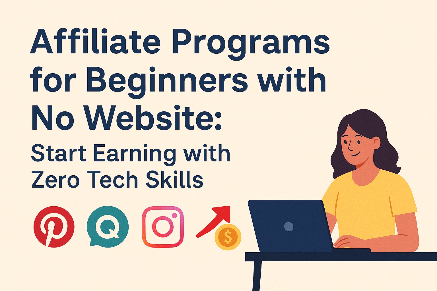 affiliate programs for beginners without a website